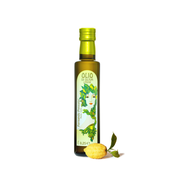 HUILE D'OLIVE AU CITRON