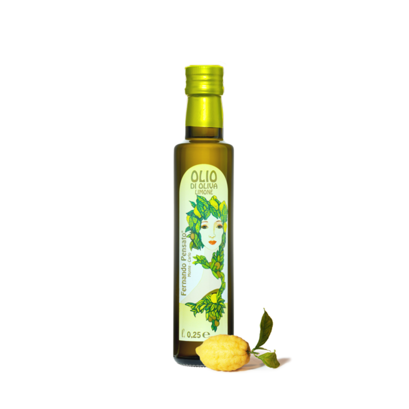 HUILE D'OLIVE AU CITRON