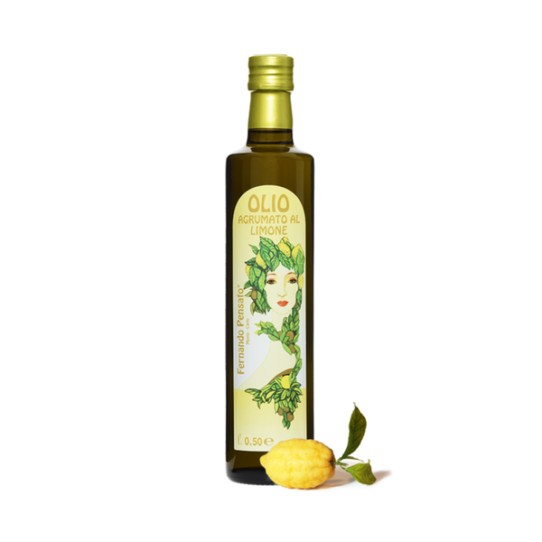 HUILE D'OLIVE AU CITRON