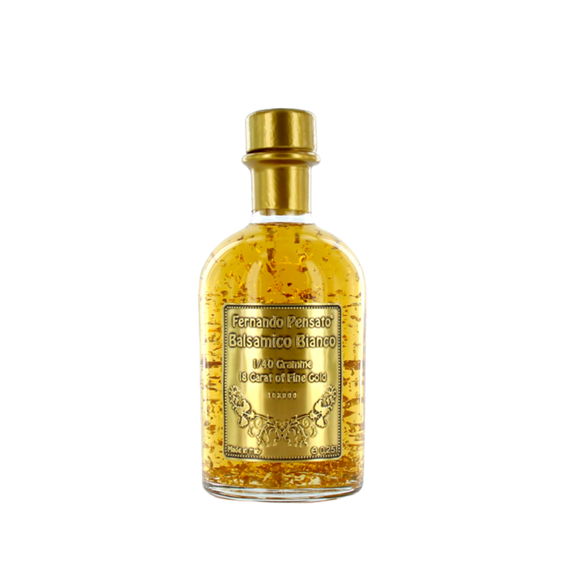 BALSAMIQUE BLANC AUX PAILLETTES D'OR