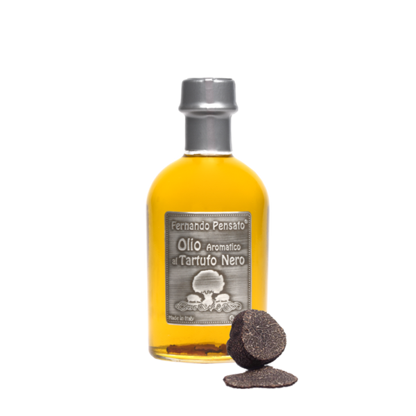 HUILE D'OLIVE À LA TRUFFE NOIRE